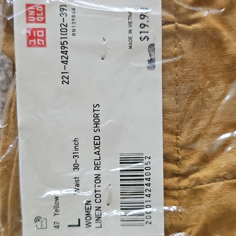 Uniqlo LINEN COTTON SHORTS - Picture 7 of 7